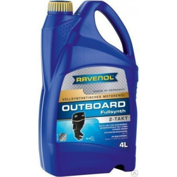 Масло RAVENOL Outboardoel 2T Mineral 4 л в Новосибирске