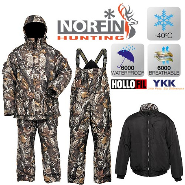 Костюм зимний NORFIN Hunting NORTH STAIDNESS в Новосибирске