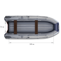 Надувная лодка Флагман DK 430 I JET в Новосибирске