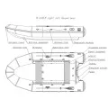 Надувная лодка Фрегат M430FM Light Jet в Новосибирске